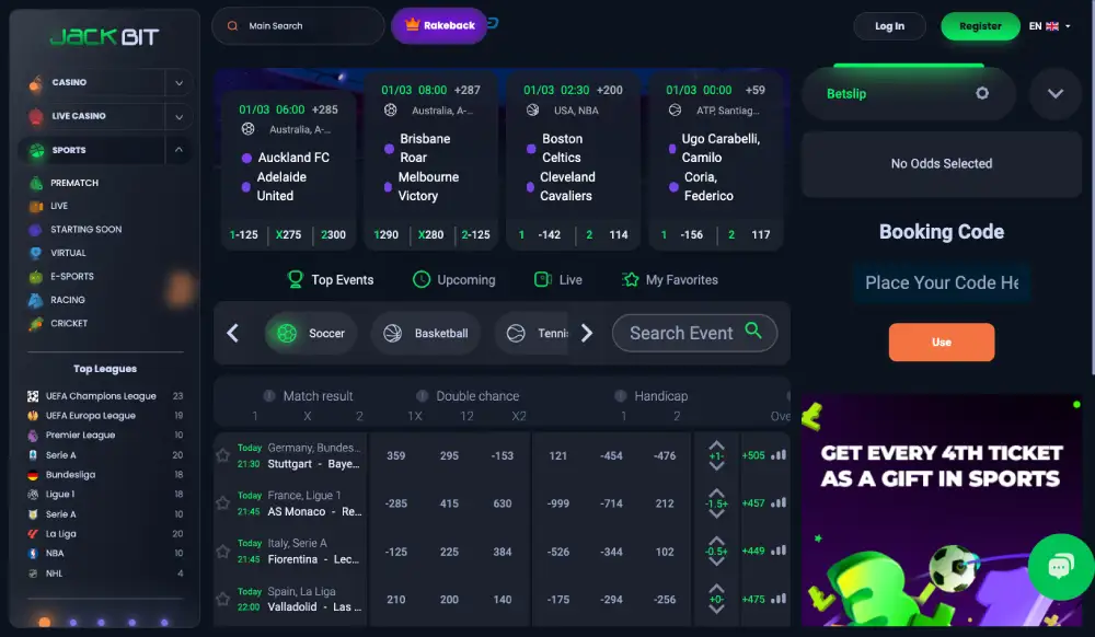 jackbit monero betting site